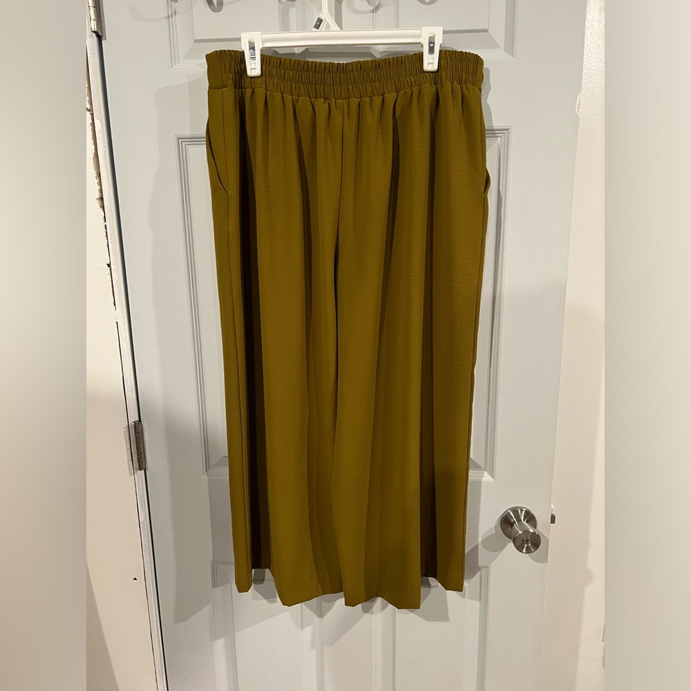 Nine West Cropped Wide Leg Pant